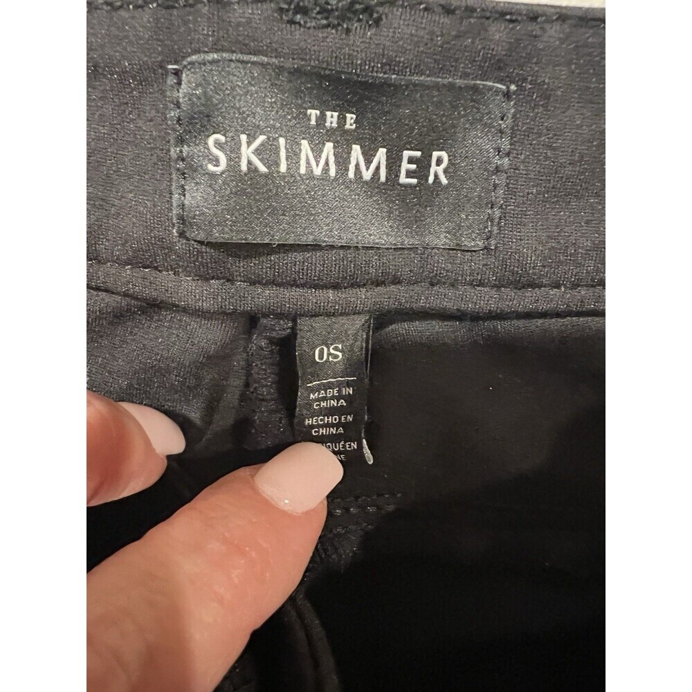 White House Black Market WHBM Skinny Jeans The Skimmer Women's Stretch Black 0S - Picture 6 of 9